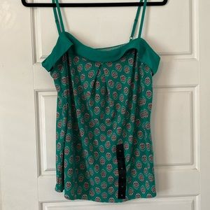 Banana Republic Floral Tank Size Medium NWT